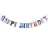Happy Birthday Decoration Banner With Colorful Design